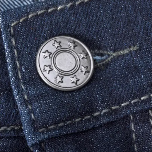 Ladies Bootleg Sierra Jeans Close Up Button